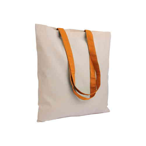 SHOPPER IN COTONE NATURALE gr.135 MANICI LUNGHI CM. 38x42