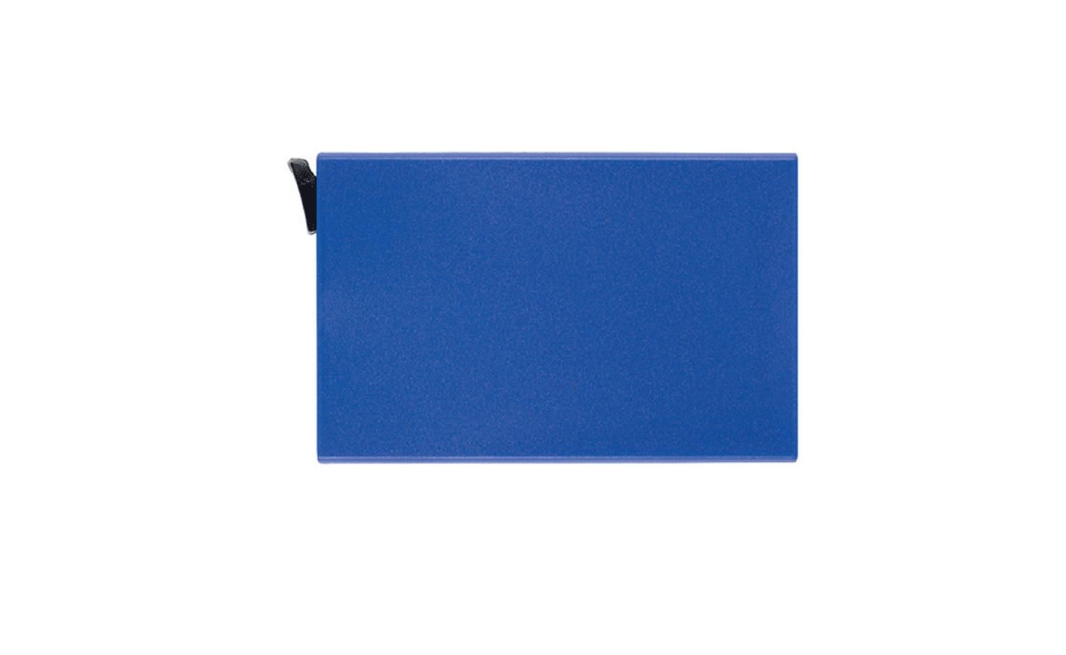 PORTA CARTE DI CREDITO IN ECOPELLE CM.11x6,5 NERO