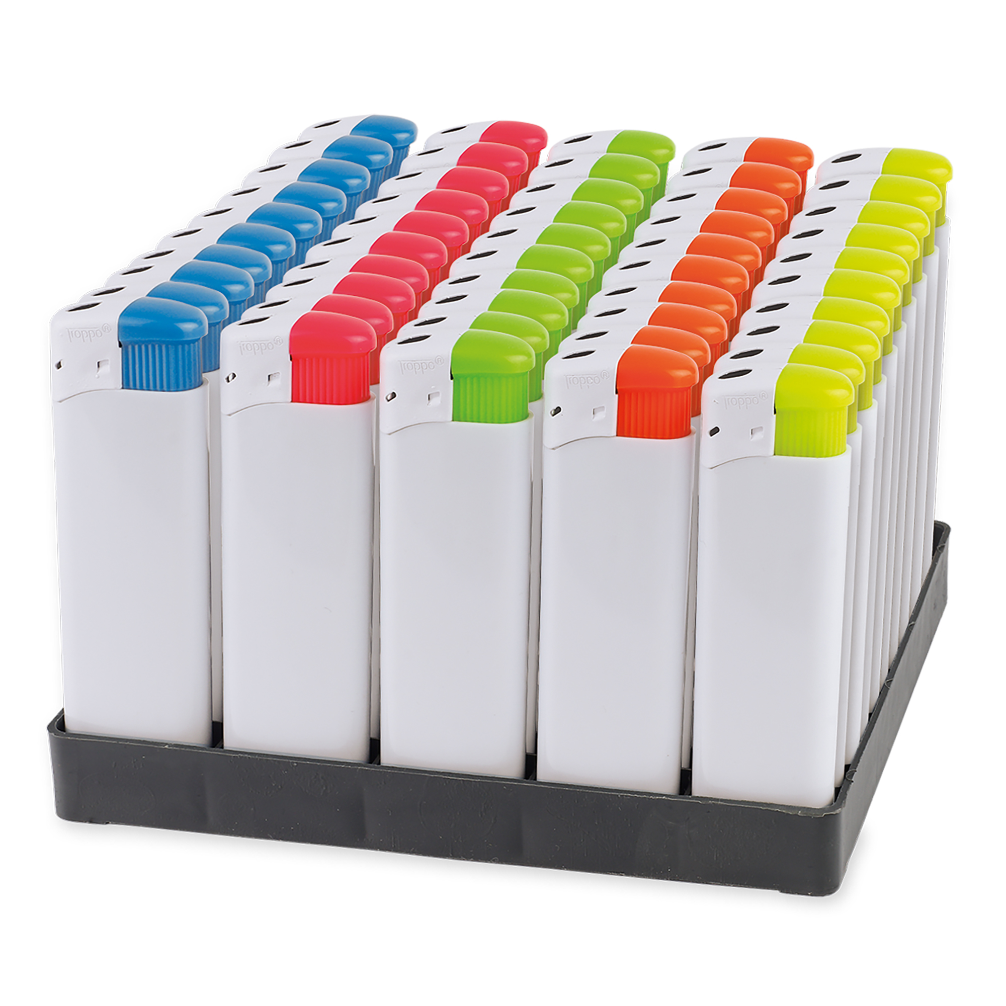 ACCENDINO IN PLASTICA RICARICABILE UNICO COLORE