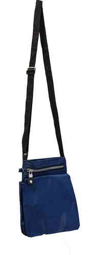 MARSUPIO IN NYLON CON TRACOLLA BLU