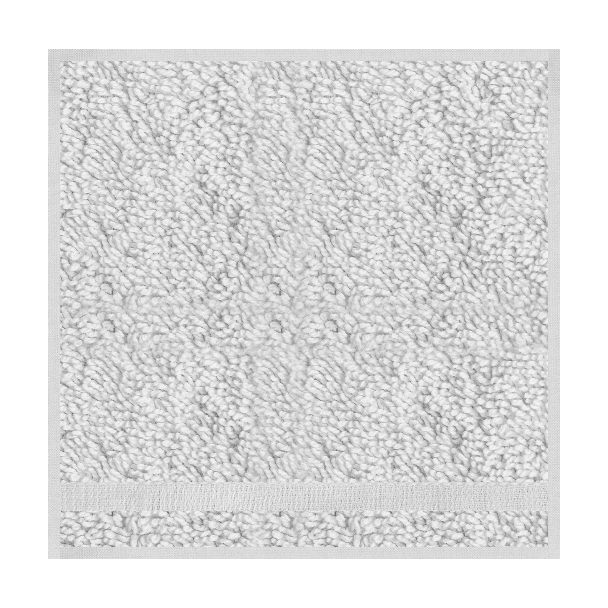 ASCIUGAMINI OSPITE IN COTONE 30x30cm. NERO