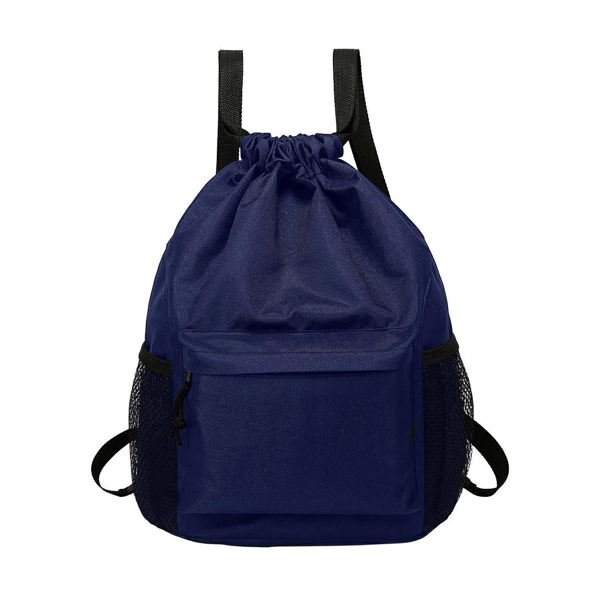 ZAINO IN POLIESTERE A SACCA 41x47x34 cm. NERO