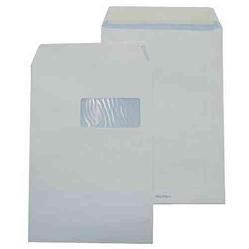 SACCO SELF 23x33 gr.100STRIP INTERNOGRAFATO CON FINESTRA