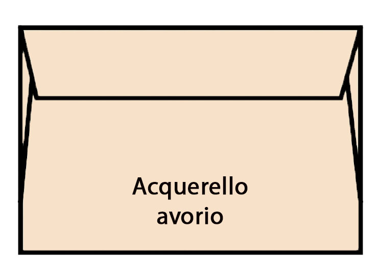 BUSTA 16,2x22,9 gr.120 CENTURY ACQUERELLO AVORIO