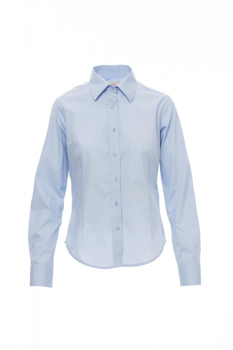 CAMICIA PAYPER MANAGER LADY MANICA LUNGA gr.125 BIANCO